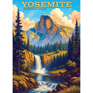 Yosemite National Park Puzzle by MakeYourPuzzles